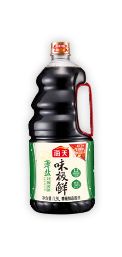 薄盐味极鲜酱油